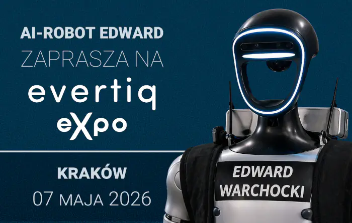 Robot AI Edward Warchocki na Expo Cracow!