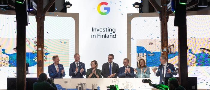 Google zainwestuje 13 mld EUR w fińską infrastrukturę AI