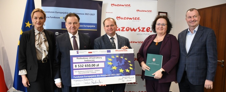 Ponad 8,5 mln zł dla instytutu Łukasiewicza z funduszy unijnych