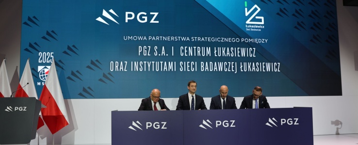 PGZ i Sieć Badawcza Łukasiewicz zacieśniają współpracę