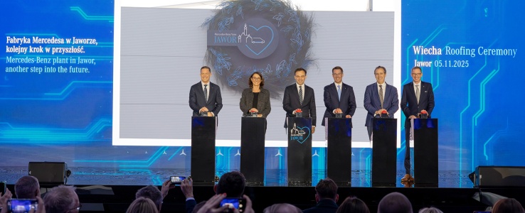 Wiecha w fabryce Mercedesa na Dolnym Śląsku