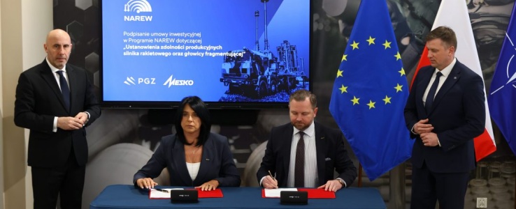 PGZ i Mesko inwestują w produkcję rakiet dla systemu Narew