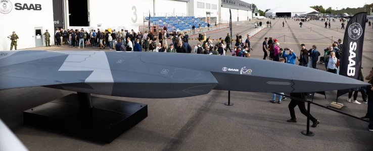 Saab pokazał bezzałogowy samolot A3-001