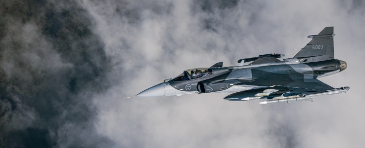 Szwecja zamawia 16 myśliwców Gripen E dla Ukrainy za 24,6 mld koron
