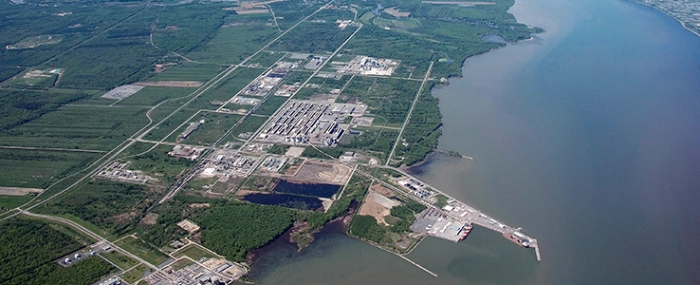 Becancour-Quebec-Canada-location