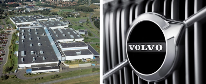 Engine-Plant-Skovde-Sweden-Logo-on-Grill