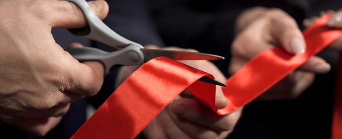 Red-ribbon-inauguration