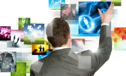 person-electronics-wall-l