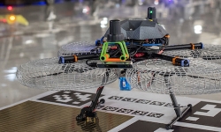 drone-in-a-factory