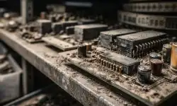 Old-dustry-electronics