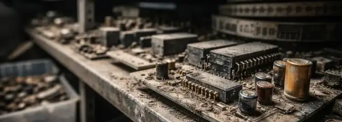 Old-dustry-electronics